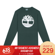 Timberland 長(zhǎng)袖 男士T恤 N01墨綠 