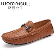 駱頓公牛（LUODUNBULL）男士棕色 44，38，39，40，41，42，43