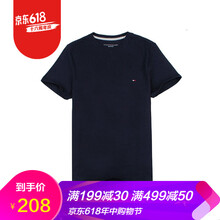 Tommy Hilfiger 短袖 男士T恤 587深藍(lán)色 