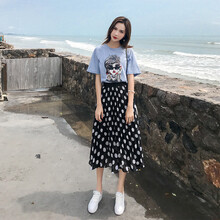 miss nitaly 印花 短袖 T恤 女 