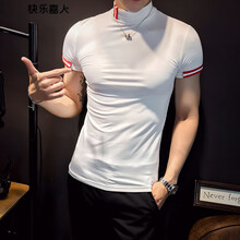 快樂嘉人 短袖 男士T恤 A51白色 S，XL，L，XXL，M