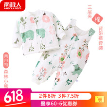 童裝保暖背帶褲
