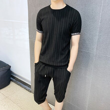 碧恩斯（BIENSI） 短袖 男士T恤 123黑色 