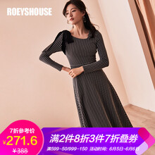 百搭迷你長袖連衣裙，告別微胖界