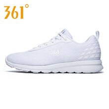 361°跑步鞋361度白/太空灰-284 