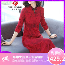 品牌中國風(fēng)連衣裙