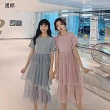 純色修身吊帶裙，微胖女神的福音