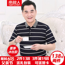 南極人（Nanjiren） 短袖 男士T恤 D261藏青 