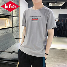 Lee Cooper 短袖 男士T恤 T7902-灰色 
