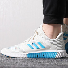 阿迪達斯（Adidas）跑步鞋B41588/白-藍 清風(fēng) 