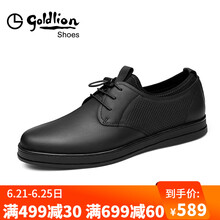 金利來（goldlion）男士黑色（鏤空） 