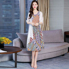 個(gè)性印花連衣裙，打造優(yōu)雅女人味