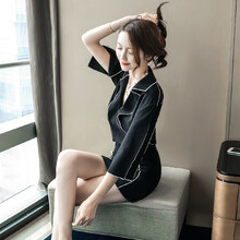 肩寬女生的福音，時尚蕾絲連衣裙