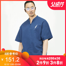 后序（HOUXU） 短袖 男士T恤 石藍(lán)色 