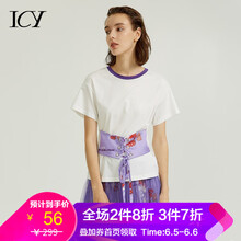 清爽印花上衣，微胖妹子的好幫手