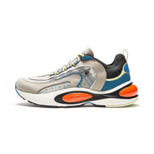 李寧（LI-NING）跑步鞋駝灰色/標(biāo)準(zhǔn)黑/火焰橙-4 