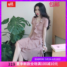 荷葉袖長裙，打造浪漫女人味
