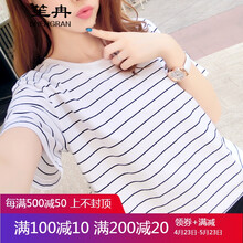 時尚條紋連衣裙，穿出青春少女風(fēng)