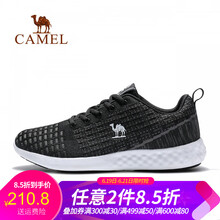 駱駝（CAMEL）男士A812363545 黑色 41