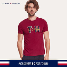TOMMY HILFIGER 短袖 男士T恤 紅色647 