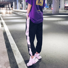 締潔 高腰 哈倫褲 女 長(zhǎng)褲 休閑褲