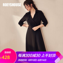 Roey s house 純色 拉鏈，紐扣 連衣裙