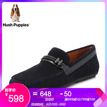 暇步士（Hush Puppies）男士深蘭 38
