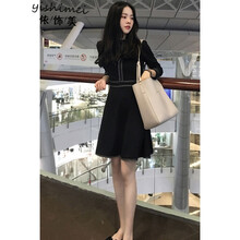 百搭迷你長袖連衣裙，甜美又減齡