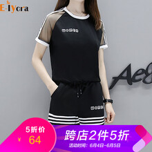 女休閑短袖體恤e