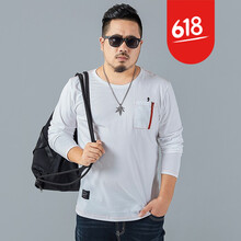 大依優(yōu)型 長(cháng)袖 男士T恤 P17Q04009白色 