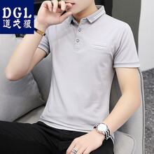 道戈狼（Daogelang） 短袖 男士T恤 #026灰色 