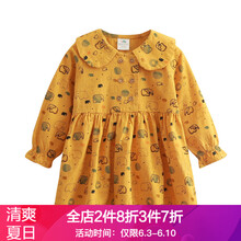 兒童娃娃領(lǐng)淑女裙