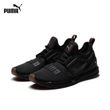 彪馬（PUMA）跑步鞋黑色-橙色 02 