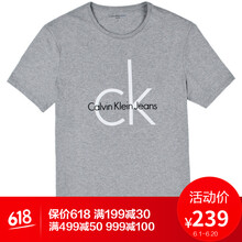 Calvin Klein 短袖 男士T恤 084灰 
