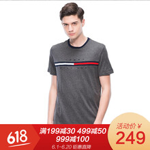 TOMMY HILFIGER 短袖 男士T恤  043深灰 