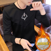 快樂嘉人 長袖 男士T恤 wy17黑 XL，L，XXL，XXXL，M