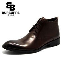 芭步仕（Burbupps）男士棕色-絨里 39