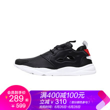 Reebok跑步鞋DV3746-黑色/白/能量紅 
