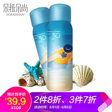 防曬霜臉