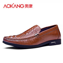 奧康（Aokang）男士棕色185439032 41