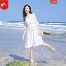 純色網(wǎng)紗連衣裙，打造優(yōu)雅女人味