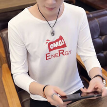 凌登（LingDeng） 長(zhǎng)袖 男士T恤 OMG白 S，XL，L，XXXL，M，XXL