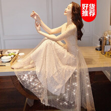 純色袖連衣裙，打造優(yōu)雅小仙女