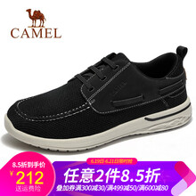駱駝（CAMEL）男士A912266680 黑色 38