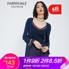 馬克華菲（FAIRWHALE）針織衫長袖