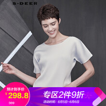 簡約印花袖，微胖女神的福音