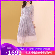 個性格子連衣裙