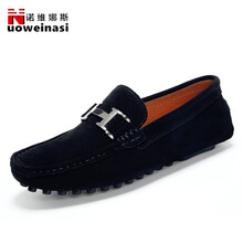 諾維娜斯（Nuoweinasi）男士卡其-絨面款 40