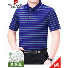 皮爾卡丹（pierrecardin） 短袖 男士T恤 081929037上青 