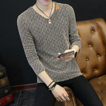 歐倫薩（OULUNSA） 長(cháng)袖 男士T恤 F013卡其色 